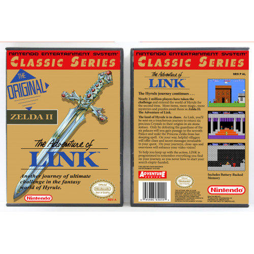 Legend of Zelda II: The Adventure of Link (Classic Series Release)